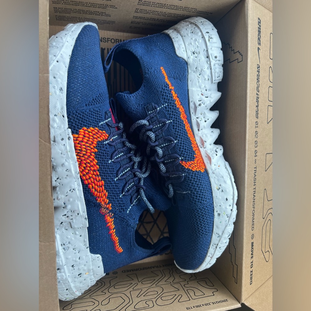 New M8/W9.5 Nike Space Hippie 01  Detroit Tigers DN0010-400  No Box - Picture 7 of 9